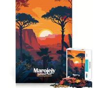 Jigsaw Puzzle 1000 Piece Marojejy National Park, Madagascar Fine Joint Fun Problem Solving Toy Quiet Game Time Xmas Decor Gift (50x75cm)