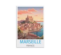 Jigsaw Puzzle 1000 Piece，Marseille France Classic Puzzle Kids Puzzle Challenging And Difficult Puzzles for Adults And Teens 38x26cm
