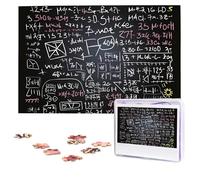 Jigsaw Puzzle 1000 Piece Math Formula Puzzles for Adults Custom Puzzles from Photos Personalized Picture Wooden Puzzle Gifts for Family Wedding Birthdays Anniversaries