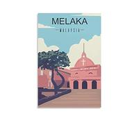 Jigsaw Puzzle 1000 Piece，Melaka Malaysia Jigsaws Puzzles 1000 Pieces Teens Kids Jigsaw Entertainment Toys Brain Challenge Puzzle 52x38cm