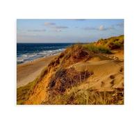 Jigsaw Puzzle 1000 Piece，Near Wenningstedt on the Red Cliff，Classic Puzzle DIY Kit Paper Toy Unique Gift Home Decor（38x26cm）-AW17