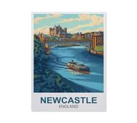 Jigsaw Puzzle 1000 Piece，Newcastle England，Classic Puzzle DIY Kit paper Toy Unique Gift Home Decor（50x70cm）-FB38