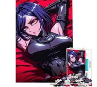 Jigsaw Puzzle 1000 Piece Ninja Anime Woman for Educational Game Challenge Toy for Educational Game But Fun And Humorous Great Gifts for Games (Size 38x52cm)