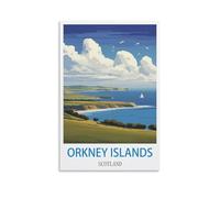 Jigsaw Puzzle 1000 Piece，Orkney Islands Scotlands Classic puzzle 3D puzzle diy kit paper toys unique gift residential culture 52x38cm