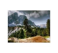 Jigsaw Puzzle 1000 Piece，Peitlerkofel - Alta Badia，Paper Jigsaw Puzzle for Kids Adult, Puzzle Game Toys Gift for Wall Decoration（38x26cm）-AP55