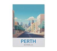 Jigsaw Puzzle 1000 Piece，Perth Australia，Classic Puzzle DIY Kit paper Toy Unique Gift Home Decor（50x70cm）-EG77