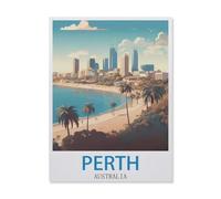 Jigsaw Puzzle 1000 Piece，Perth Australia，Paper Jigsaw Puzzle for Kids Adult, Puzzle Game Toys Gift for Wall Decoration（50x70cm）-EG72