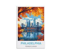Jigsaw Puzzle 1000 Piece，Philadelphia Pennsylvania Jigsaw Puzzles for Adults 1000 Piece, Classic Puzzle Teens Boys Girls Puzzles 38x26cm