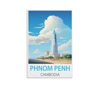 Jigsaw Puzzle 1000 Piece，Phnom Penh Cambodia Posters Puzzles 1000 pieces puzzles for adult children classic family puzzle indoor 70x50cm