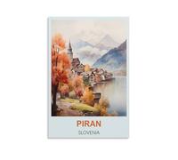 Jigsaw Puzzle 1000 Piece，Piran Slovenia Classic puzzle 3D puzzle diy kit paper toys unique gift residential culture 38x26cm
