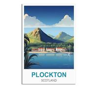Jigsaw Puzzle 1000 Piece，Plockton Scotland Classic puzzle 3D puzzle diy kit paper toys unique gift residential culture 38x26cm