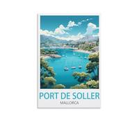 Jigsaw Puzzle 1000 Piece，Port De Soller Mallorca Classic puzzle 3D puzzle diy kit paper toys unique gift residential culture 38x26cm