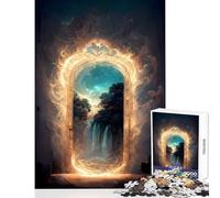 Jigsaw Puzzle 1000 Piece Portal to A New Universe Puzzle For Teenagers Improve Memory Difficult And Challenge Challenging Family Fun Game (50x75cm)