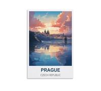 Jigsaw Puzzle 1000 Piece，Prague Czech Republic Jigsaw Puzzles 1000 Pieces for Adults Painting Puzzle 1000 Pieces DIY Challenging Puzzles for Adults 38x26cm