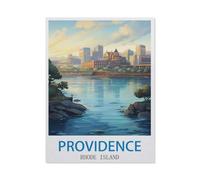 Jigsaw Puzzle 1000 Piece，Providence Rhode Island，Classic Puzzle Adult Puzzle DIY Kit Paper Toy Unique Gift Modern Home Decor38x52cm-DG49