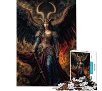 Jigsaw Puzzle 1000 Piece Queen Lilith Fun Activities at Home But Fun And Humorous Impossible Game for Ages 14 And over (50x75cm)