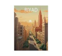 Jigsaw Puzzle 1000 Piece,Riyadh Saudi Arabia,Adult Puzzle DIY Kit paper Puzzle Modern Home Decor Unique Gift(50x70cm)-BC5