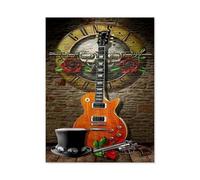Jigsaw Puzzle 1000 Piece，Rock Singer Roses，Personalized Picture Wooden Puzzle Gifts for Family Wedding Birthdays Anniversaries（75x50cm）-A15