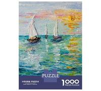 Jigsaw Puzzle 1000 Piece Sailing Puzzles for Adults Relax Games Stress Reliever Deal As Gifts for The Whole Family 70x50cm/1000pcs