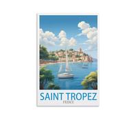 Jigsaw Puzzle 1000 Piece，Saint Tropez Frances Puzzles 1000 pieces puzzles for adult children classic family puzzle indoor 70x50cm