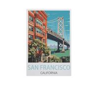Jigsaw Puzzle 1000 Piece,San Francisco California,Paper Jigsaw Puzzle for Kids Adult, Puzzle Game Toys Gift for Wall Decoration(50x70cm)-K35
