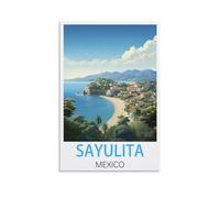 Jigsaw Puzzle 1000 Piece，Sayulita Mexico Classic Puzzle Kids Puzzle Challenging And Difficult Puzzles for Adults And Teens 70x50cm