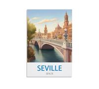 Jigsaw Puzzle 1000 Piece，Seville Spain Jigsaws Puzzles 1000 Pieces Teens Kids Jigsaw Entertainment Toys Brain Challenge Puzzle 52x38cm