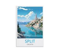 Jigsaw Puzzle 1000 Piece，Split Croatia Puzzles 1000 pieces puzzles for adult children classic family puzzle indoor 52x38cm