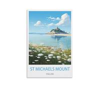 Jigsaw Puzzle 1000 Piece，St Michael's Mount England Classic puzzle 3D puzzle diy kit paper toys unique gift residential culture 70x50cm