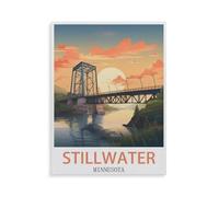 Jigsaw Puzzle 1000 Piece，Stillwater Minnesota，Adult Puzzle DIY Kit Paper Puzzle Modern Home Decor Unique Gift（50x70cm）-HH27