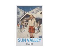 Jigsaw Puzzle 1000 Piece，Sun Valley Idaho，paper Jigsaw Puzzle for Kids Adult, Puzzle Game Toys Gift for Wall Decoration（50x70cm）-FR13