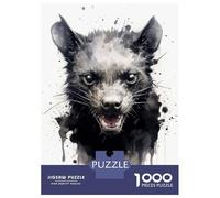 Jigsaw Puzzle 1000 Piece Tasmanian Devil Watercolor Puzzles for Adults Relax Games Stress Reliever Deal As Gifts for The Whole Family 38x26cm/1000pcs