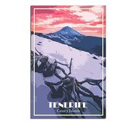 Jigsaw Puzzle 1000 Piece，Tenerife Canary Islands Classic puzzle 3D puzzle diy kit paper toys unique gift residential culture 52x38cm