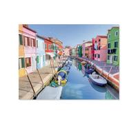 Jigsaw Puzzle 1000 Piece,The colourful houses of Burano,Adult Puzzle DIY Kit Paper Puzzle Modern Home Decor Unique Gift(50x70cm)-AQ30