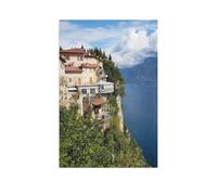 Jigsaw Puzzle 1000 Piece，The Enchanted Lake Garda，Classic Puzzle Adult Puzzle DIY Kit Paper Toy Unique Gift Modern Home Decor（38x26cm）-AI74