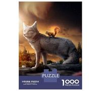 Jigsaw Puzzle 1000 Piece The Fox And The Squirrel Puzzles for Adults Anti-Stress Toys Presents for Women Unique Birthday And Gifts 52x38cm/1000pcs