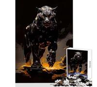 Jigsaw Puzzle 1000 Piece The Jungle Phantom Adult Jigsaw Puzzles Hand Speed Race Help The Brain Exercise Beautiful Design Game (50x75cm)