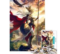Jigsaw Puzzle 1000 Piece The War Goddess Help The Brain Exercise Home Decoration Family Game for 14+ Puzzle Game Offered (50x75cm)