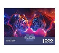 Jigsaw Puzzle 1000 Piece Tiger Wallpapers HD for Amazon Firestick Puzzles for Adults Family Game Improve Memory Deal As Gifts for The Whole Family 52x38cm/1000pcs