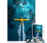 Jigsaw Puzzle 1000 Piece Tropical Flight Adult Jigsaw Puzzles Hand Speed Race Help The Brain Exercise Beautiful Design Game (50x75cm)