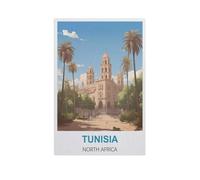 Jigsaw Puzzle 1000 Piece，Tunisia North Africa，Paper Jigsaw Puzzle for Kids Adult, Puzzle Game Toys Gift for Wall Decoration（38x26cm）-AJ15