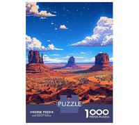 Jigsaw Puzzle 1000 Piece Utah Nature Pixel Art Puzzles for Adults Relax Games Stress Reliever Deal As Gifts for The Whole Family 52x38cm/1000pcs