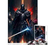 Jigsaw Puzzle 1000 Piece Warrior of The Darkness Puzzle For Teenagers Improve Memory Difficult And Challenge Challenging Family Fun Game (38x52cm)