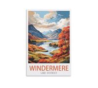 Jigsaw Puzzle 1000 Piece，Windermere Lake Districts Jigsaws Puzzles 1000 Pieces Teens Kids Jigsaw Entertainment Toys Brain Challenge Puzzle 70x50cm