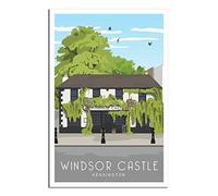 Jigsaw Puzzle 1000 Piece，Windsor Castle Kensington London Jigsaw Puzzles 1000 Pieces for Adults Painting Puzzle 1000 Pieces DIY Challenging Puzzles for Adults 52x38cm