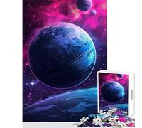 Jigsaw Puzzle 1000 Piece Wonderful Galaxy Space Adult Jigsaw Puzzles Hand Speed Race Help The Brain Exercise Beautiful Design Game (38x26cm)
