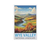 Jigsaw Puzzle 1000 Piece，Wye Valley National Landscape，Paper Jigsaw Puzzle for Kids Adult, Puzzle Game Toys Gift for Wall Decoration（38x26cm）-AK35