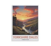Jigsaw Puzzle 1000 Piece，Yorkshire Dales，Classic Puzzle DIY Kit Paper Toy Unique Gift Home Decor（50x70cm）-GW36