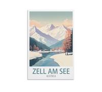 Jigsaw Puzzle 1000 Piece，Zell Am See Austria Classic Puzzle Kids Puzzle Challenging And Difficult Puzzles for Adults And Teens 38x26cm