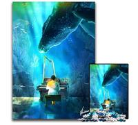 Jigsaw Puzzle 1000 Pieces A Lullaby for Whales Difficult Puzzles for Adults Perfect for Birthday Christmas 1000 PCS(38x26cm)